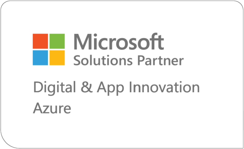 Microsoft Solutions Partner — Digital & App Innovation Azure